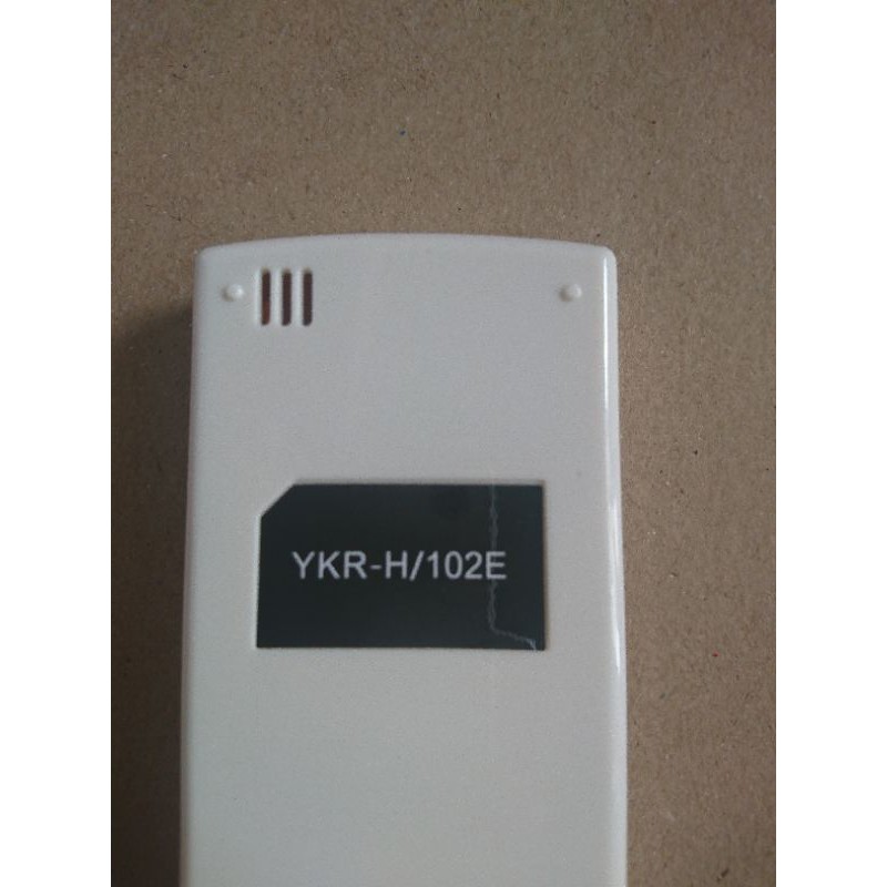 Điều khiển máy lạnh Casper 1 nút đỏ dòng YKR -Tặng kèm pin -Remote điều khiển điều hòa Casper 1 nút đỏ  YKR-H/102