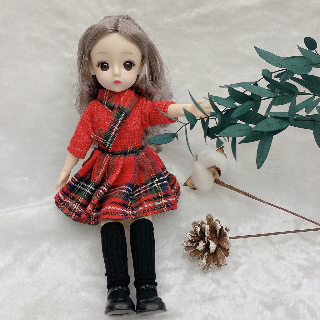 Búp Bê Công Chúa Barbie 30cm Cho Bé Gái