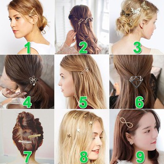 Kẹp Tóc Hàn Quốc 9 Kiểu