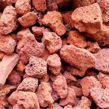 Đá nham thạch-Đá núi lửa( 1 bịch 1kg không lẫn bụi - viên to từ 3 đến 5cm)
