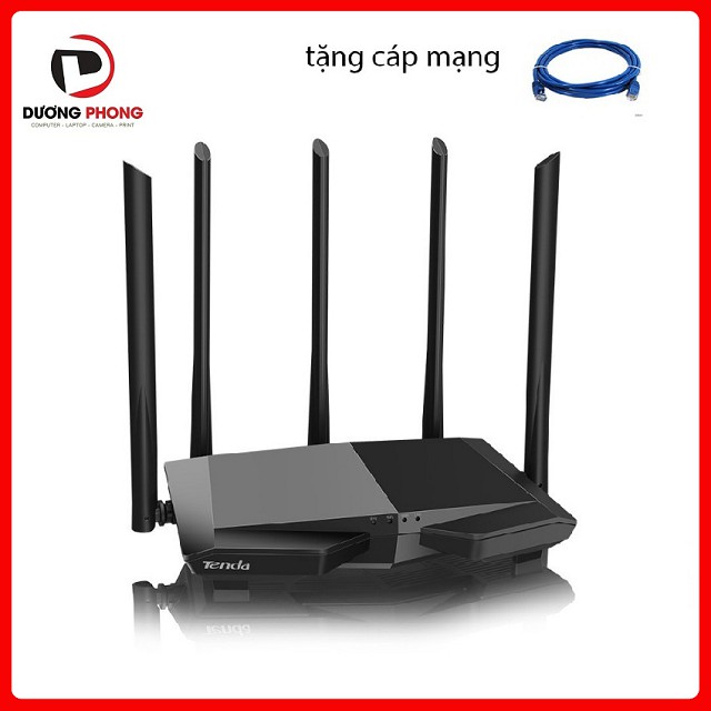 Bộ phát Wifi Tenda AC7 [2 băng tần- 5 Angten] Chính hãng