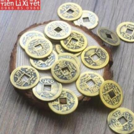 [SIÊU SALE] Đồng Tiền Xu Âm Dương Chiêu Tài May Mắn