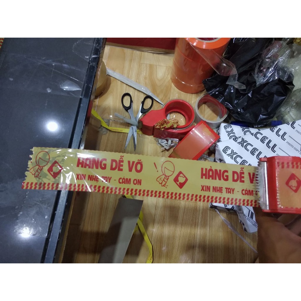 ComPo 3 Cuộn Băng Keo in &quot; Hàng Dễ Vỡ &quot;