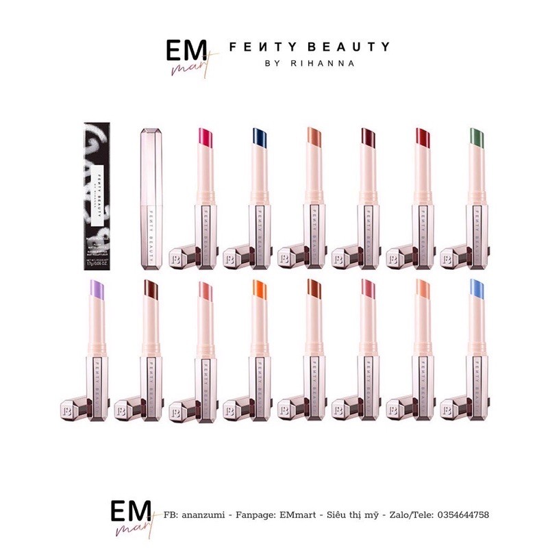 Son Fenty by Rihana màu Freckle, Shawty