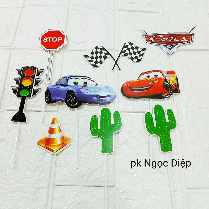 set ô tô giấy vn