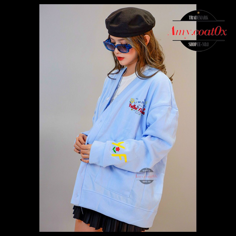 Áo khoác khoát nam nữ cặp đôi vải nỉ dày đẹp form rộng áo khoát khoác bomber jacket unisex cao cấp - Amy.Coat0x | BigBuy360 - bigbuy360.vn