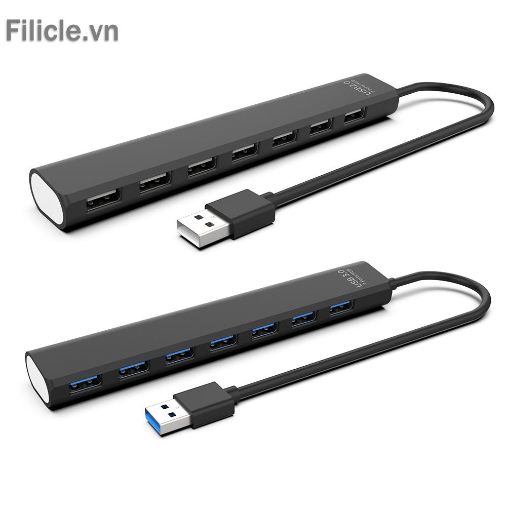 Bộ chia 7 cổng USB 2.0/3.0 5Gbps
