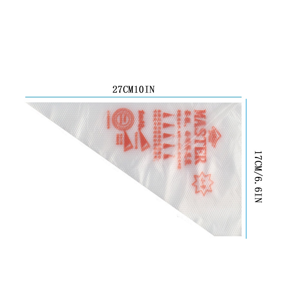 10 Túi bắt bông kem trang trí bánh dùng một lần tiện dụng