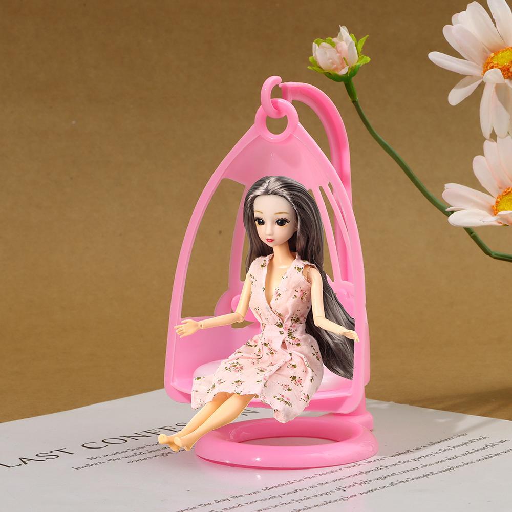 1 / 2 Ghế Xích Đu Đồ Chơi Cho Nhà Búp Bê