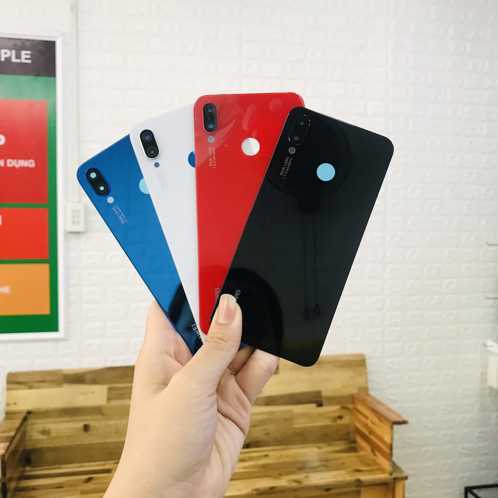 Nắp lưng / kính lưng Huawei Nova 3i zin , bảo hành đổi trả