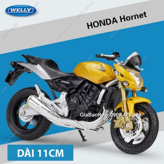 Xe Mô Hình MôTô Honda Cb600r Hornet Tỉ Lệ 1:18 - Welly – 8815