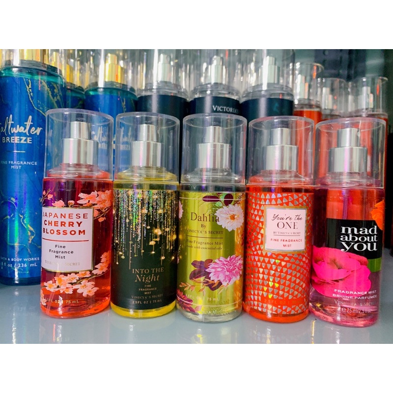 Xịt thơm toàn thân travel 75ml đủ mùi