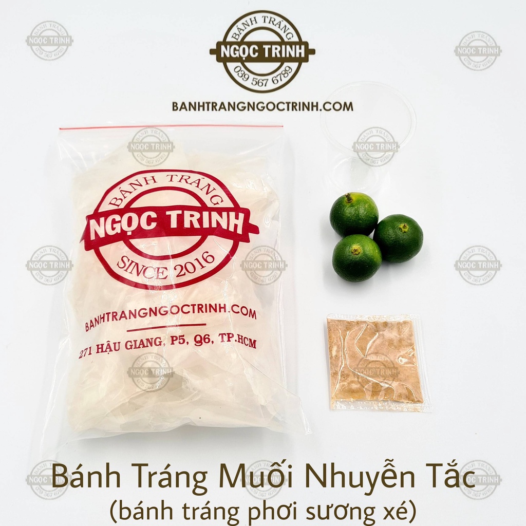 ( Hủ 300G) Bánh ba khía rim mắm tỏi bánh tráng Ngọc Trinh
