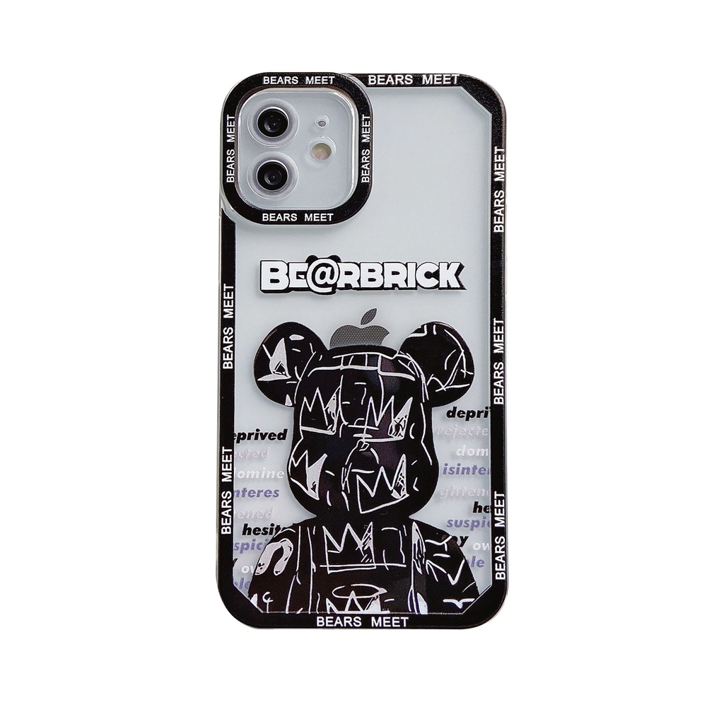 Ốp điện thoại in hình gấu violent dễ thương thời trang cho IPhone 13 Pro Max Case/ 12/ 11/ XS/ XR/ X/ 8/ 7/ Plus Mini | BigBuy360 - bigbuy360.vn