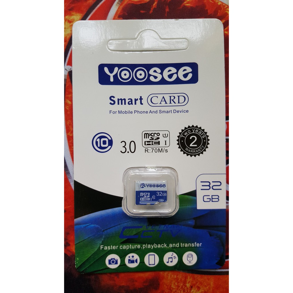 Thẻ Nhớ Yoosee 32GB - Chuyên dụng cho Camera