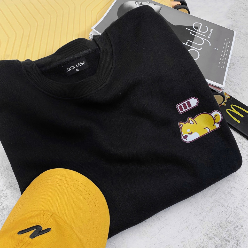 Áo Sweater JL Oversize Charging, JACKLANE, Áo nỉ chui đầu unisex Jack Lane | BigBuy360 - bigbuy360.vn