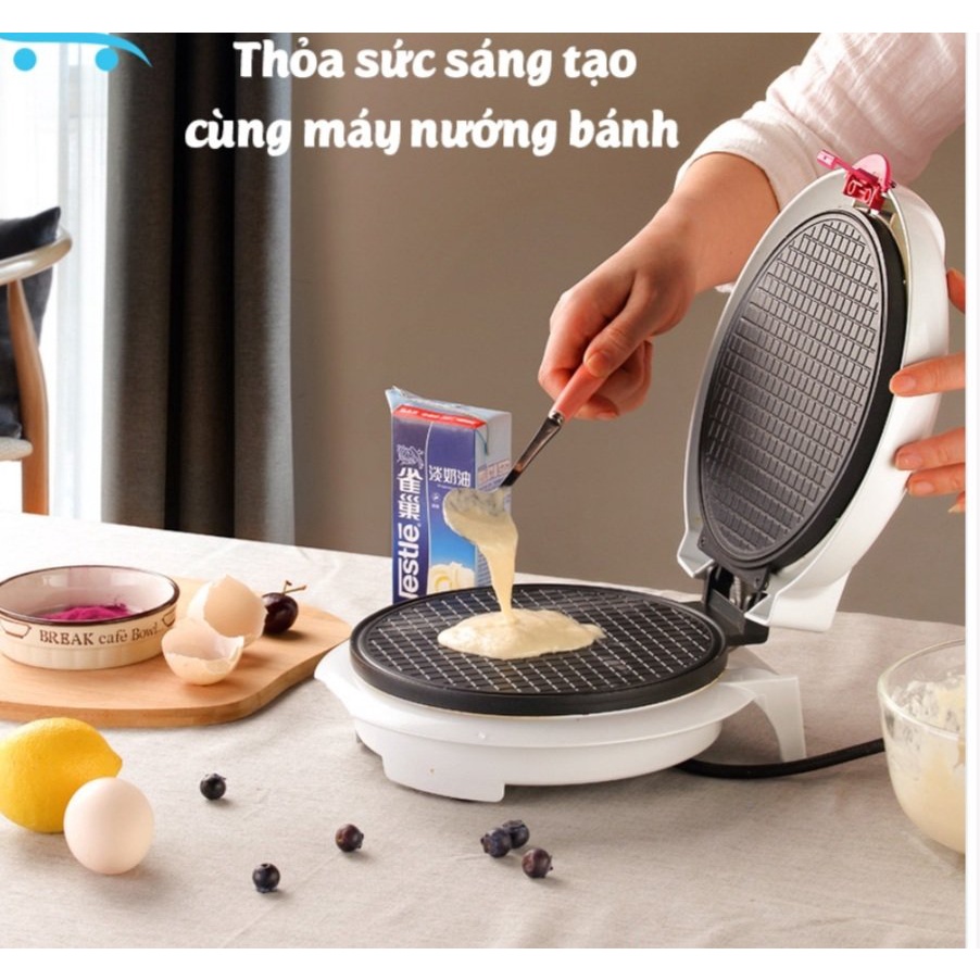 Máy nướng kép làm bánh 2 mặt Torsom TS2168 nướng bánh mì làm ốc quế kẹp sandwich làm trứng cuộn