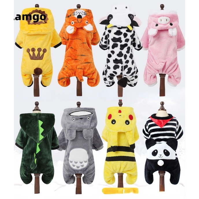 MOLAMGO  Áo vải lông cừu san hô một lớp kiểu dáng xinh xắn dành cho thú cưng