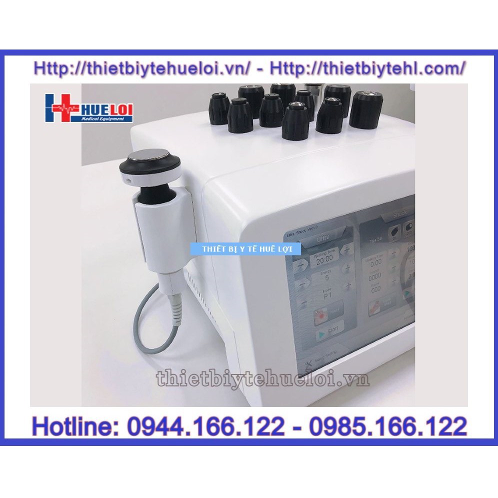 Máy xung kích đa năng tích hợp siêu âm trị liệu