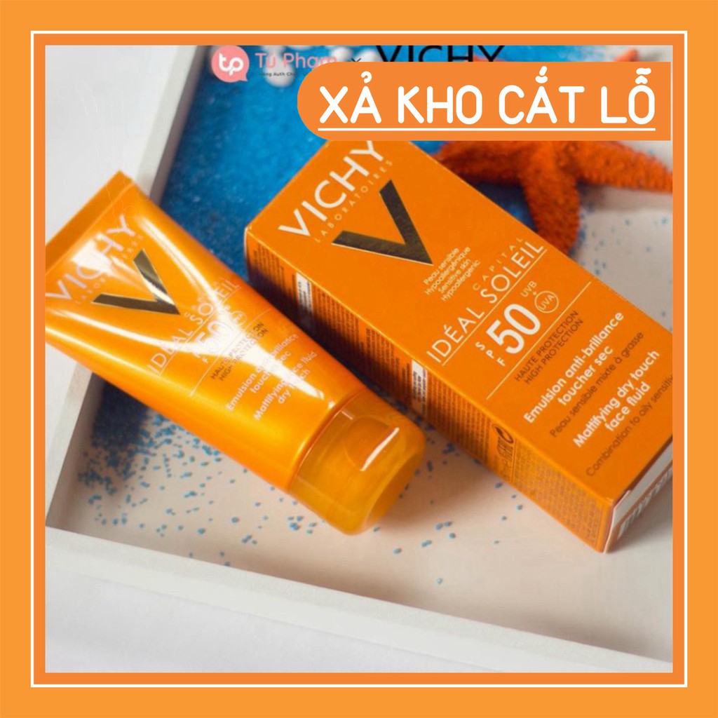 [XẢ KHO_GIÁ GỐC] Kem Chống Nắng Vichy SPF 50 Ideal Soleil 50ml