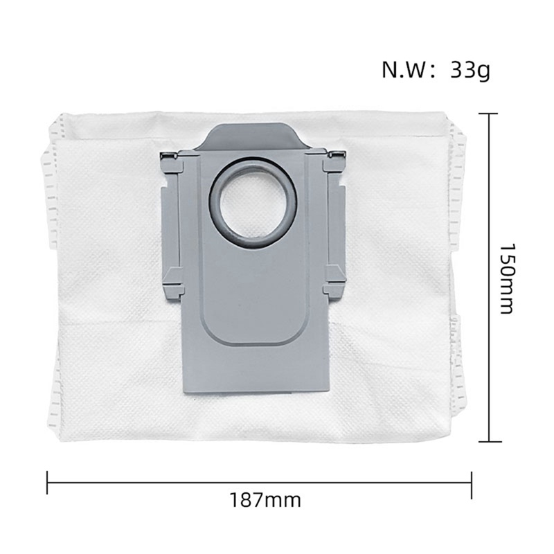 Túi Vải Lau Nhà Thay Thế Cho Robot Hút Bụi Xiaomi Roborock Q7 Max Q7 Max + T8
