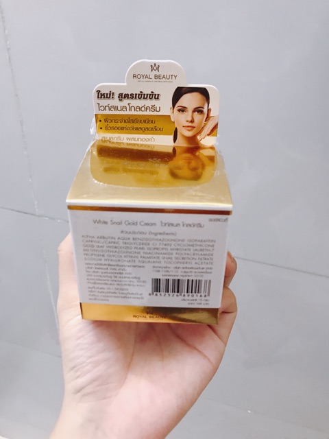 Kem dưỡng da ốc sên White snail gold Thái lan