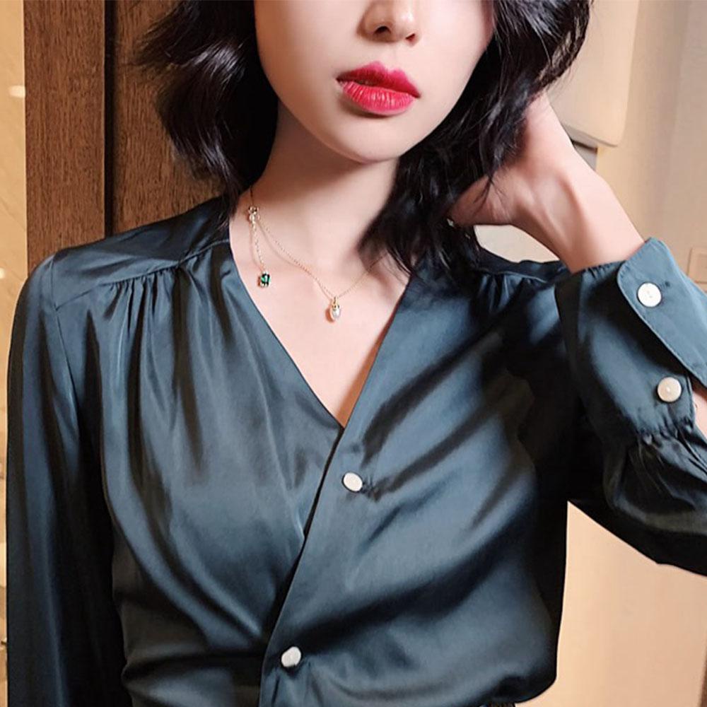 Vòng cổ Mặt Ngọc Trai Đơn Giản