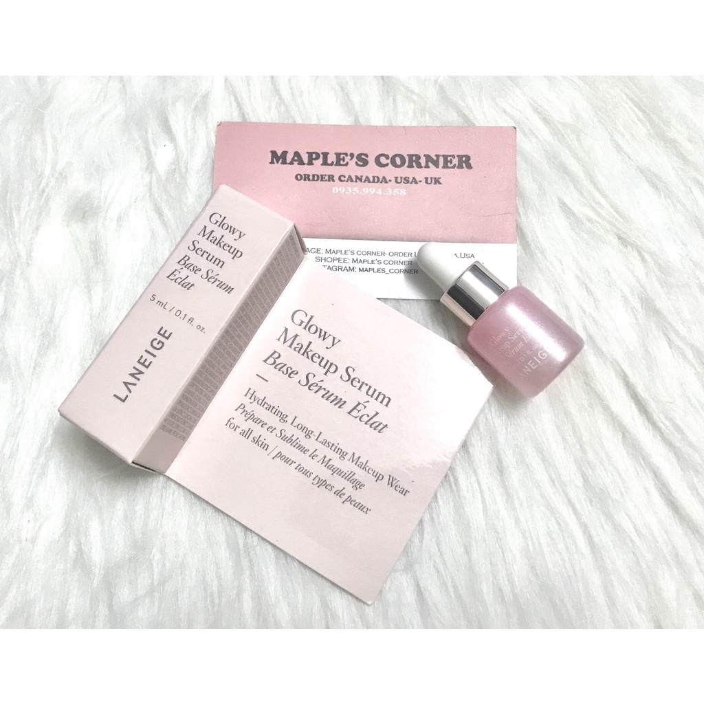 Tinh chất lót trang điểm Laneige Glowy Makeup Serum căng bóng da