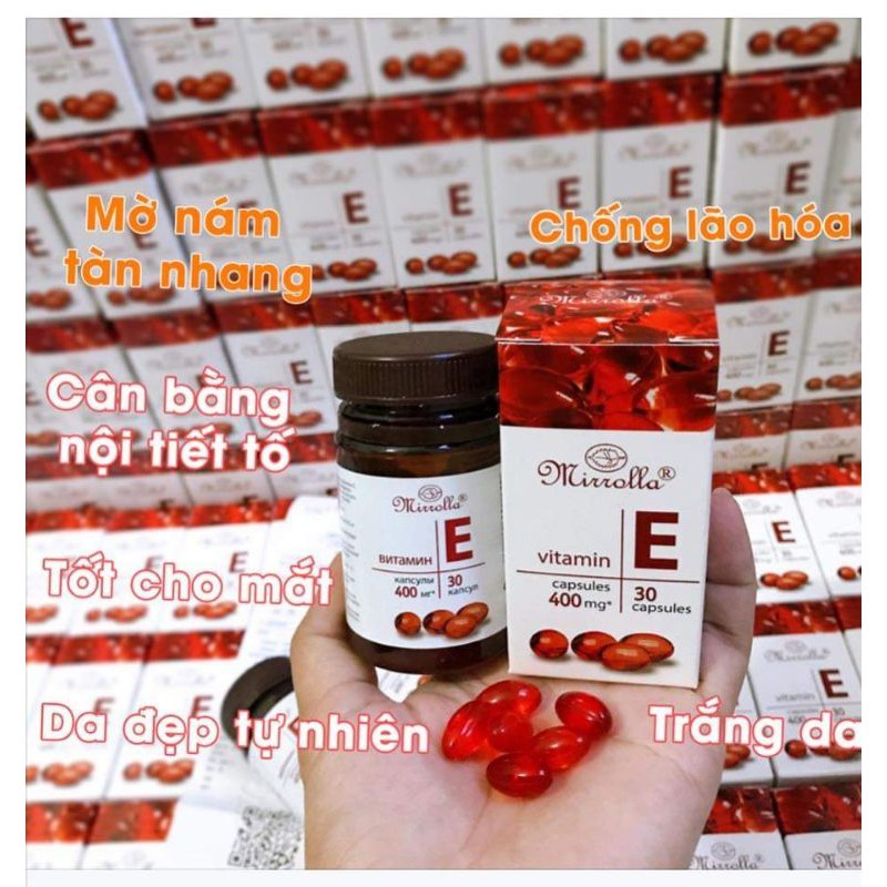 VITAMIN E Đỏ 400mg