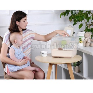 Khay úp bình sữa thoát nước / Hộp úp bình sữa cho bé