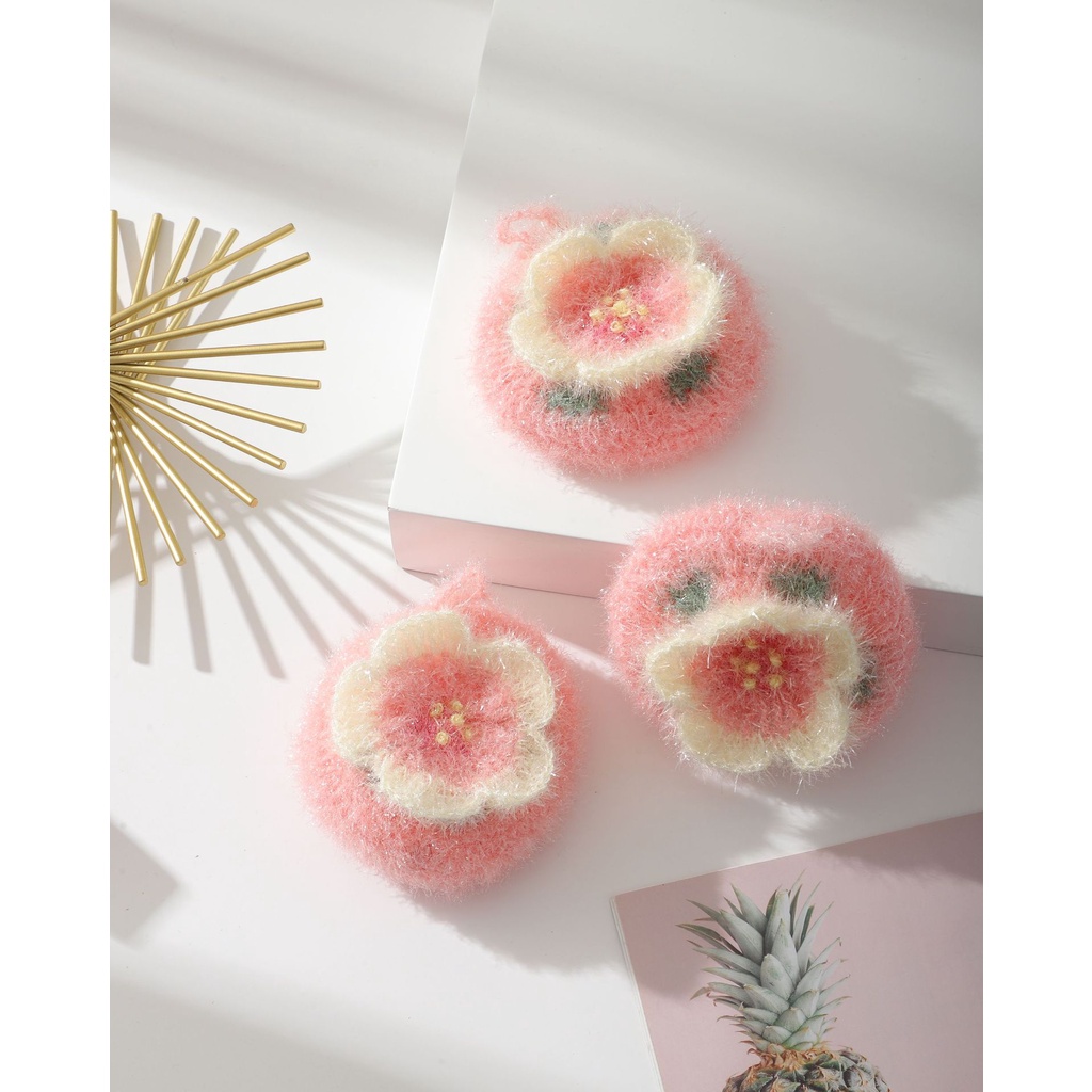 Khăn Lau Đĩa/ Chén Đĩa Bằng Acrylic Thủ Công Phong Cách Hàn Quốc