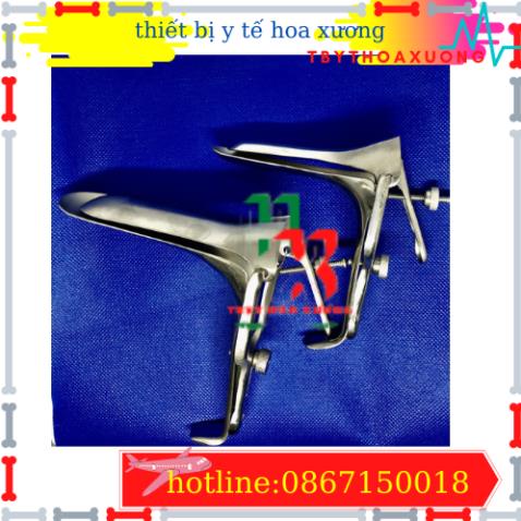 [Inox 304]Mỏ Vịt Khám Phụ Khoa Inox Các Size Nhỏ , Trung, Đại