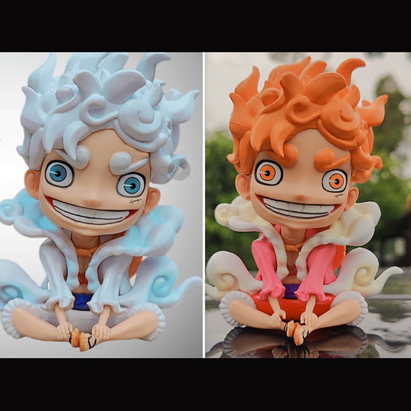 Mô Hình Nhân Vật Luffy Gear 5 Trong Phim Hoạt Hình One Piece Bằng PVC 12cm