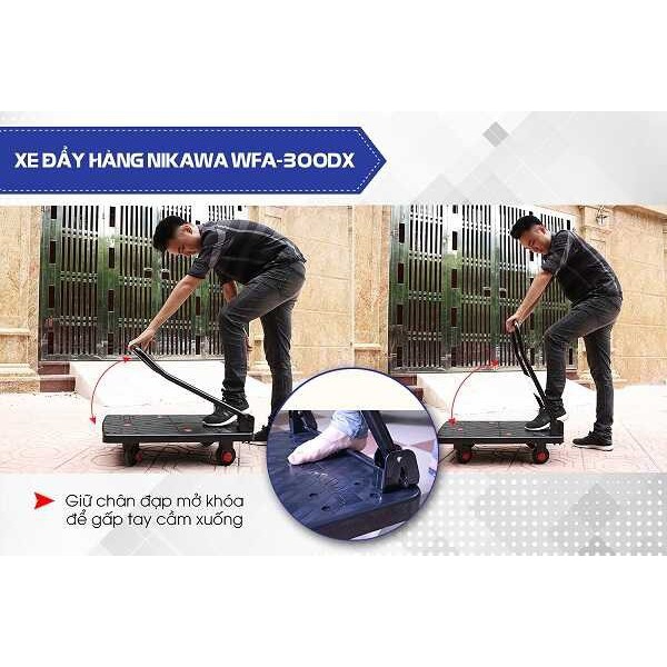 Xe đẩy hàng Nikawa WFA-300DX tải trọng 300kg - Nikawa WFA-300DX