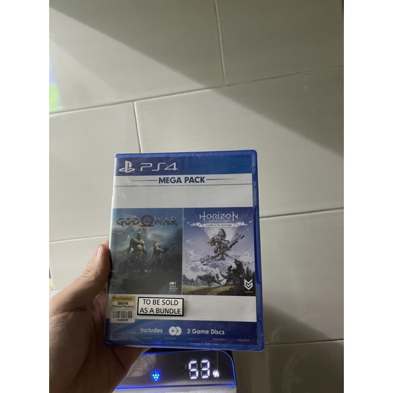 Bộ 2 game PS4 God of war 4 và Horizon complete edition (Mega pack)