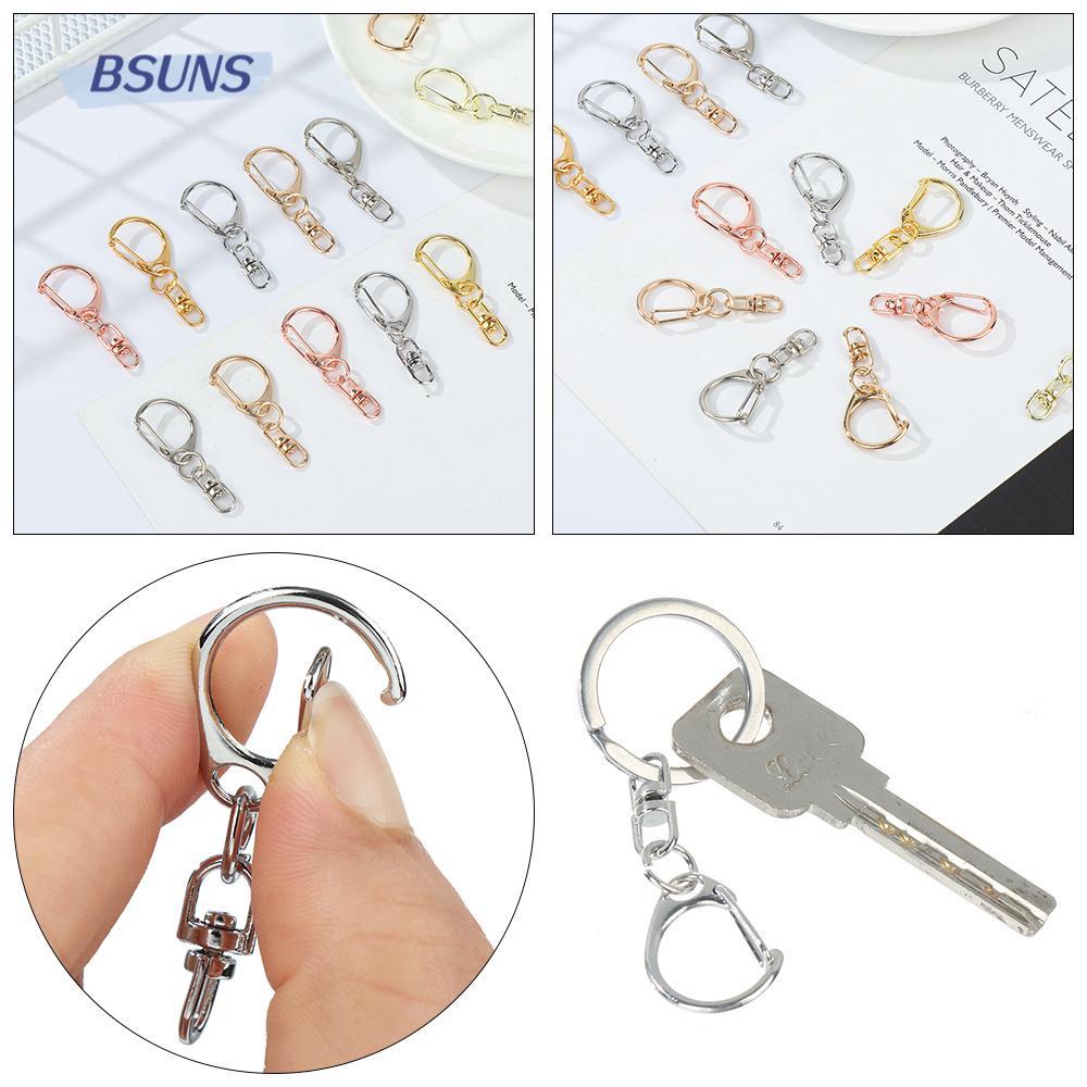 Set 10 Móc Khóa Kim Loại Dùng Để Làm Đồ Thủ Công