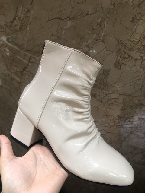 FREESHIP BỐT NỮ, BỐT DÚM DA BÓNG GÓT 5P CAO CẤP FULLBOX MSF11 | BigBuy360 - bigbuy360.vn