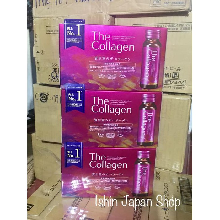 [Mã COSDAY245 -10% đơn 150K] [Mẫu Mới Date Xa]Nước uống The collagen shiseido Nhật bản 10 lọ | BigBuy360 - bigbuy360.vn