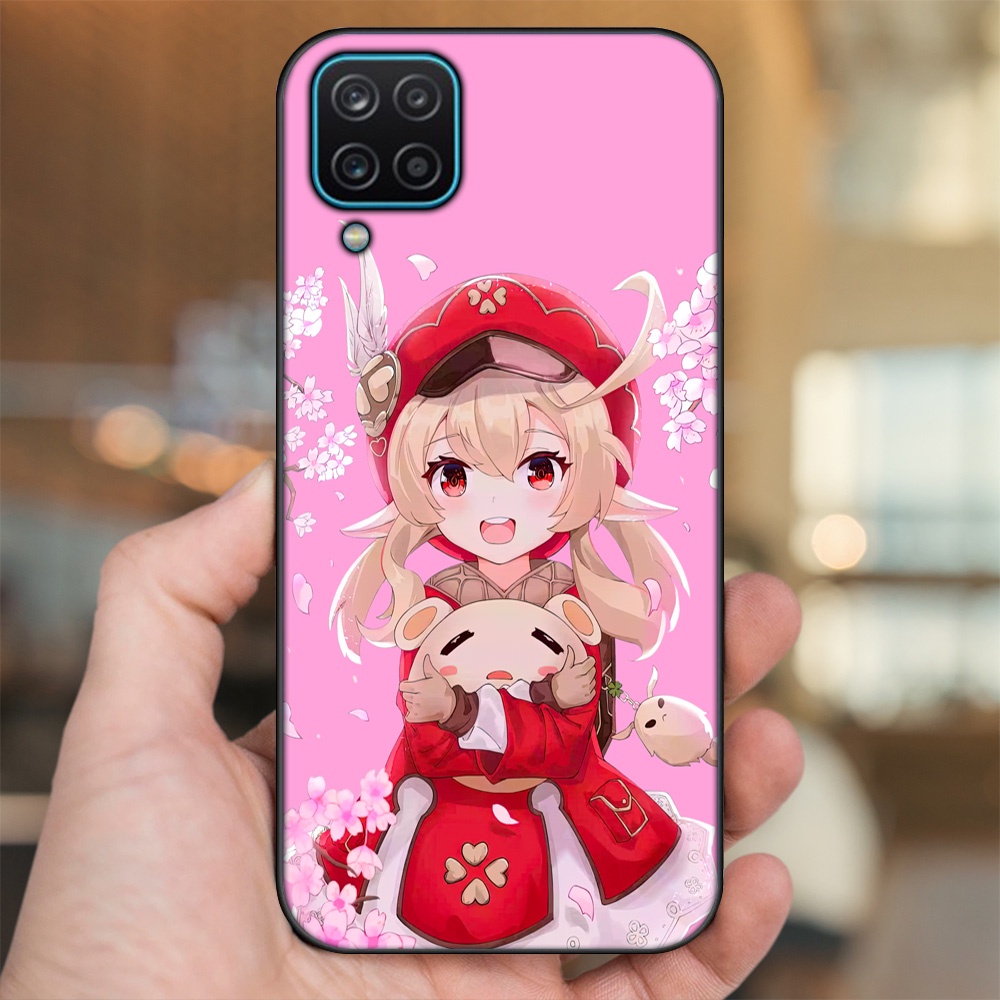 Ốp lưng Samsung A12 5G, M12 viền đen in hình Klee Genshin Impact