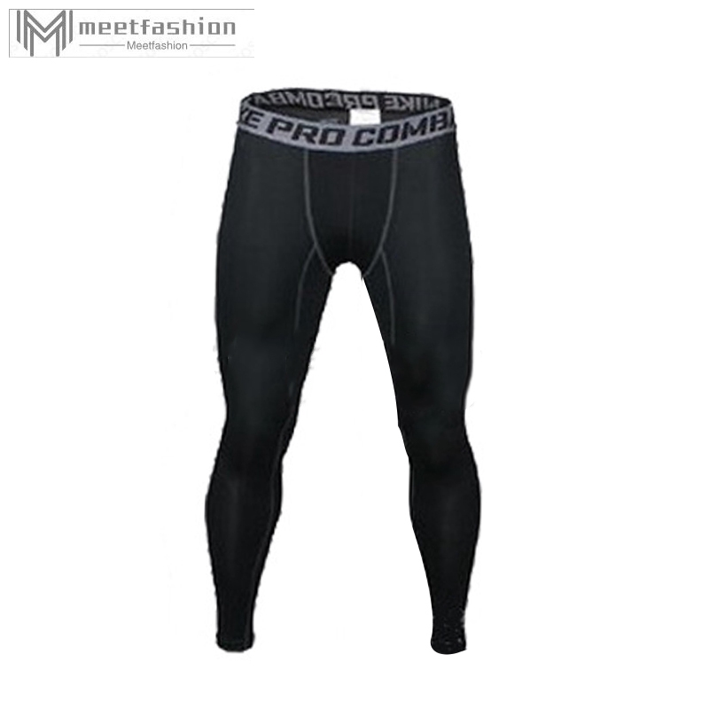 Quần legging thể thao chạy bộ nam chất liệu nhanh khô