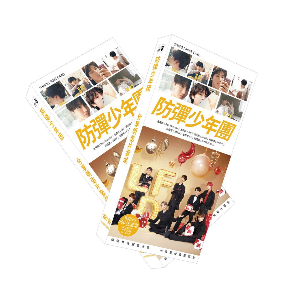 Postcard BTS và thành viên BTS Persona