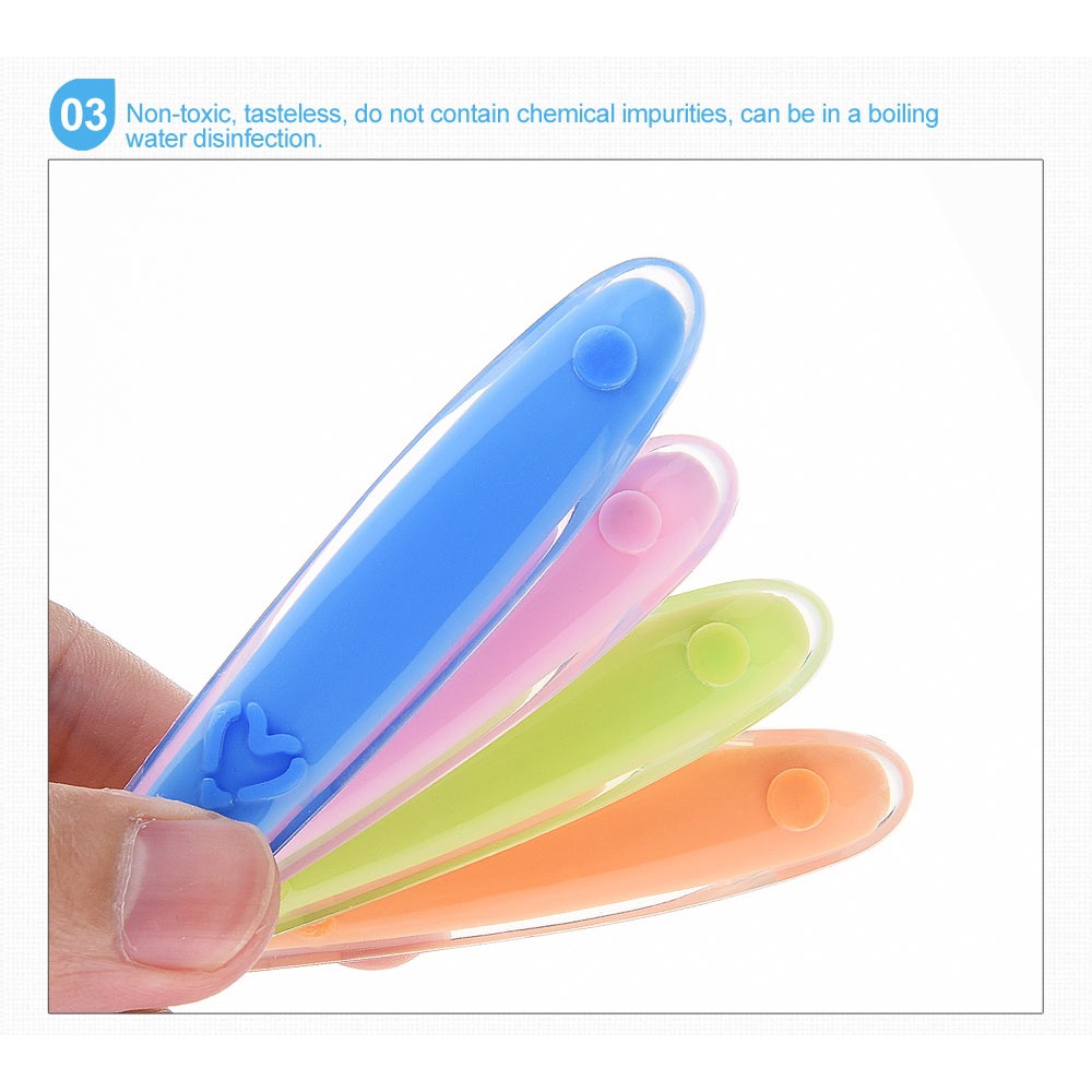 Muỗng Silicone Cho Bé Ăn