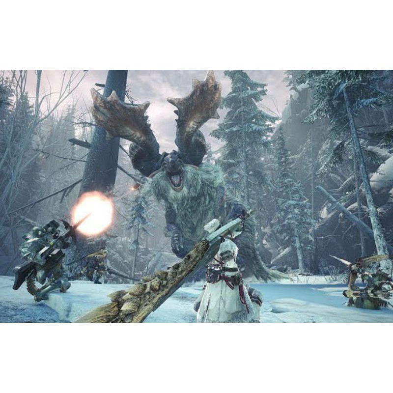 Bộ Đồ Chơi Mô Hình Nhân Vật Monster Hunter World Iceborne Độc Đáo