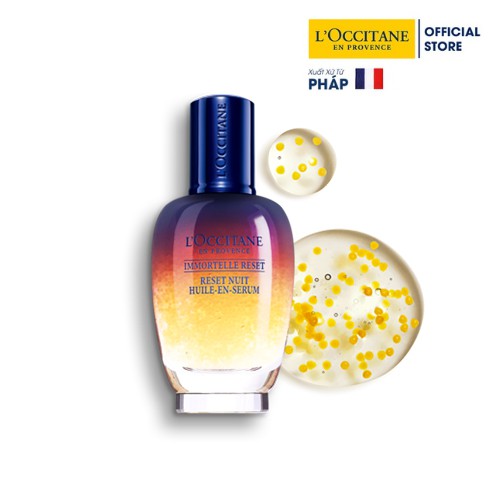 [Mã FMCGM100 - 10% đơn 500K] Tinh chất dưỡng da L'Occitane Immortelle Reset 50ml