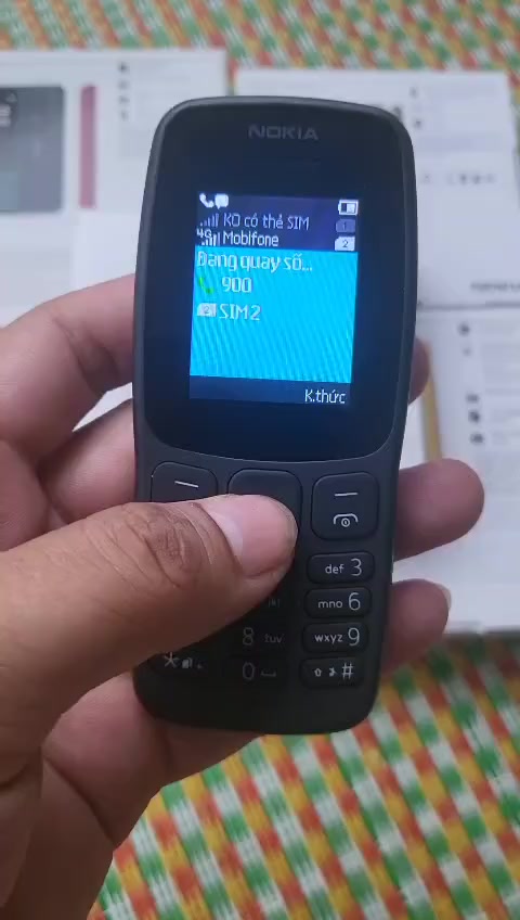{ BH 6 THÁNG } điện thoại giá rẻ nokia 106 (2019) sóng 4G 2 sim Chính hãng. BẢO HÀNH 1 ĐỔI 1 TRONG 2 THÁNG | BigBuy360 - bigbuy360.vn