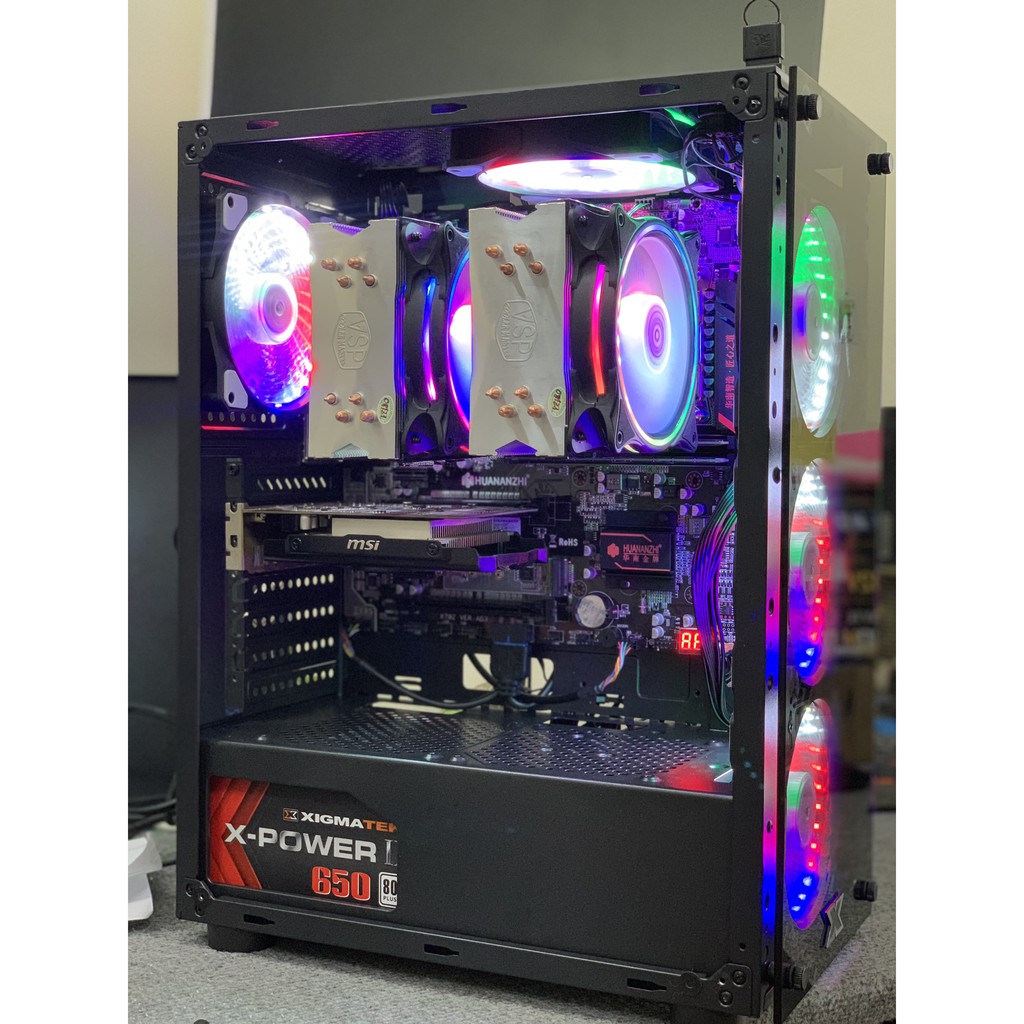 Bộ CASE Dual XEON Cho AE Cày NOX  X79 + CPU E5 2689 X2 + Tản Nhiệt T400i X2 + Ram 32GB ECC Samsung + VGA GTX 1060 - 6G | BigBuy360 - bigbuy360.vn