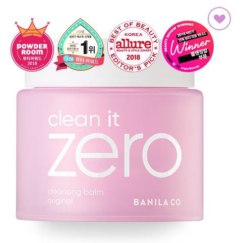 Clean It Zero Cleansing Balm /Origianl 100ml & 180ml / Purifying / Nourishing /Revitalizing / Pore Clarifying- Ready Stock