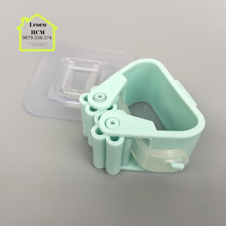 Móc treo chổi dán tường đa năng