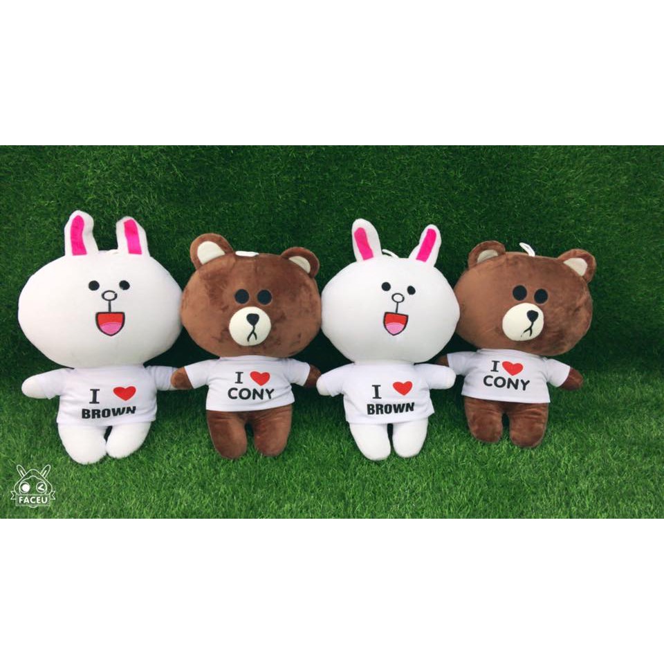 Gấu bông Brown -Cony cao cấp size 40cm