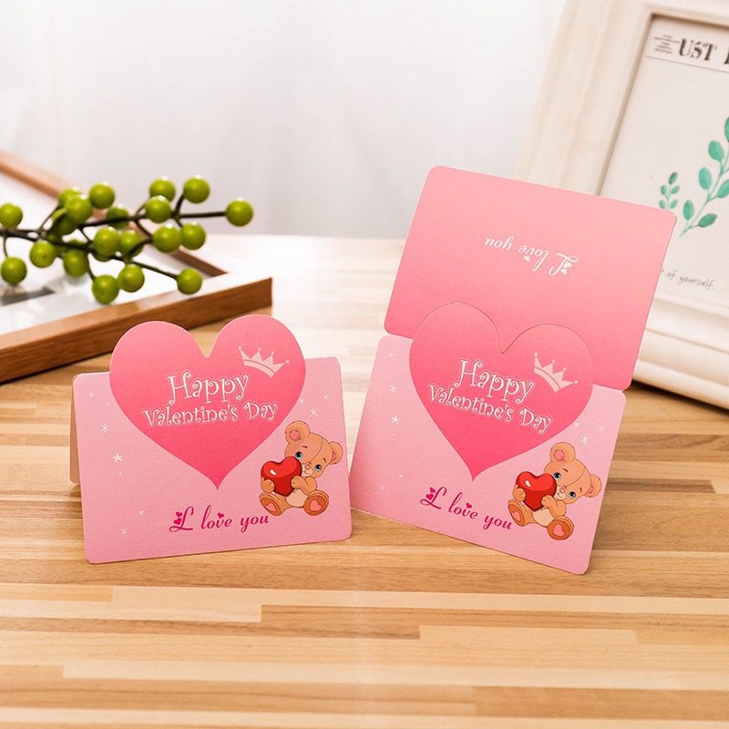 Thiệp Trái Tim Cực Xinh, Gửi Kèm Hoa , Quà